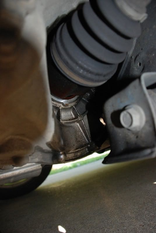 Half shaft seal leak?