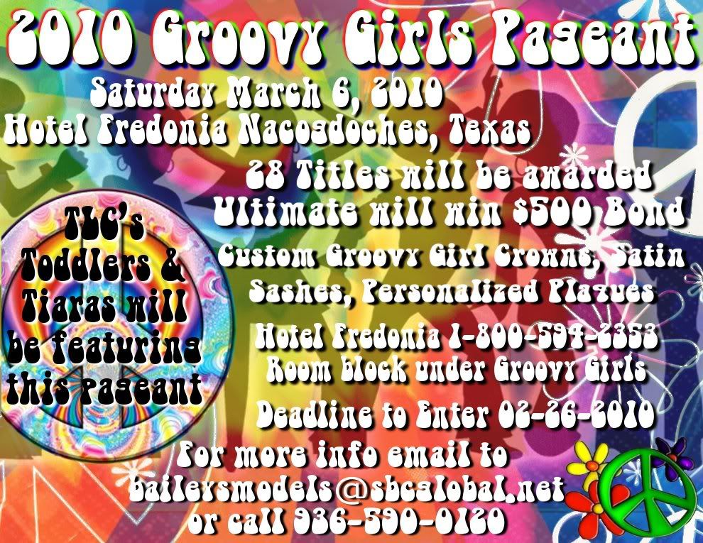 pageants for girls. 2010 Groovy Girls Pageant