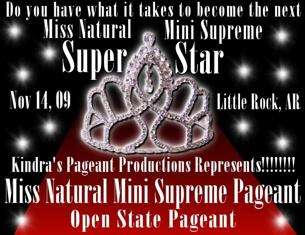 Miss Natural Mini Supreme Pageant