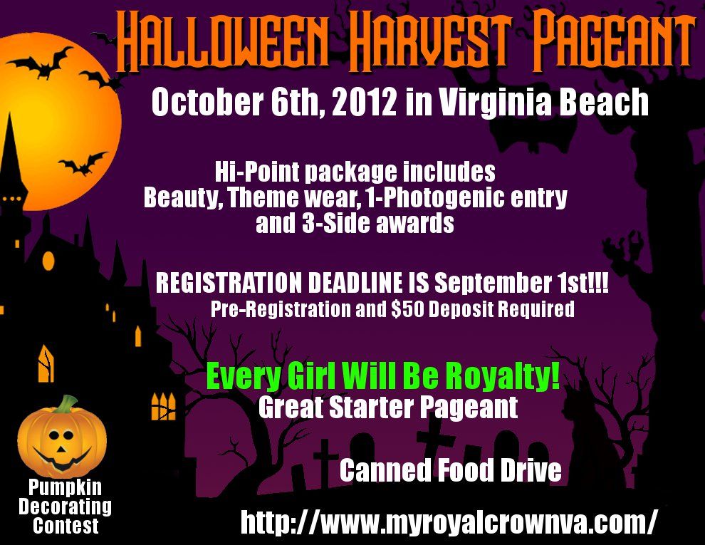 Halloween Harvest Pageant