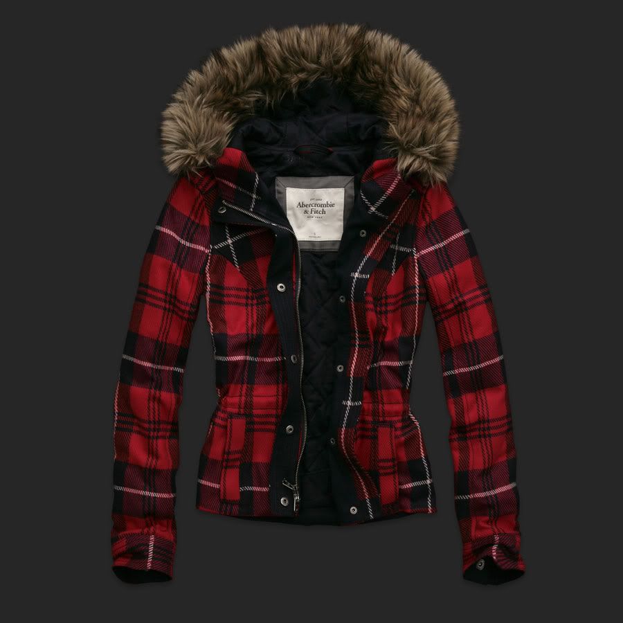 plaid jacket abercrombie