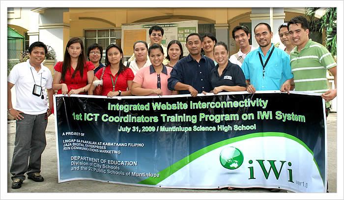 1st ICT Coordinators Training Program on iWi System - Muntinlupa District II