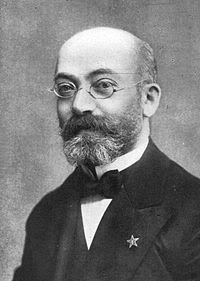 Lázaro Zamenhof, creador del Esperanto