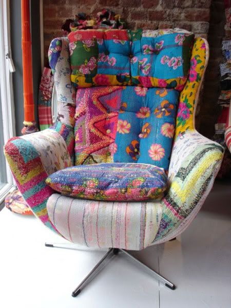 Patchwork sofa by Squint