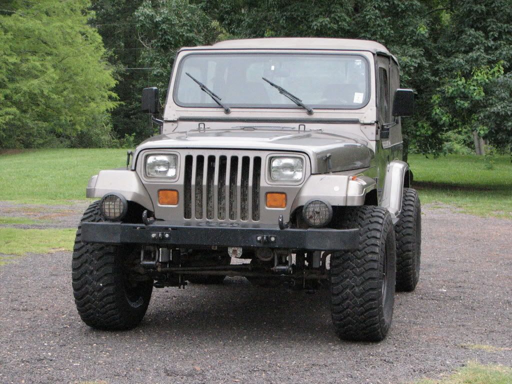 1991 Jeep wrangler yj sahara #2
