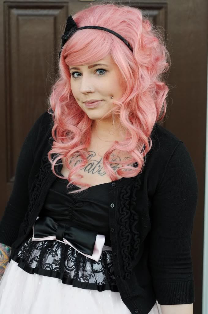 pink hair