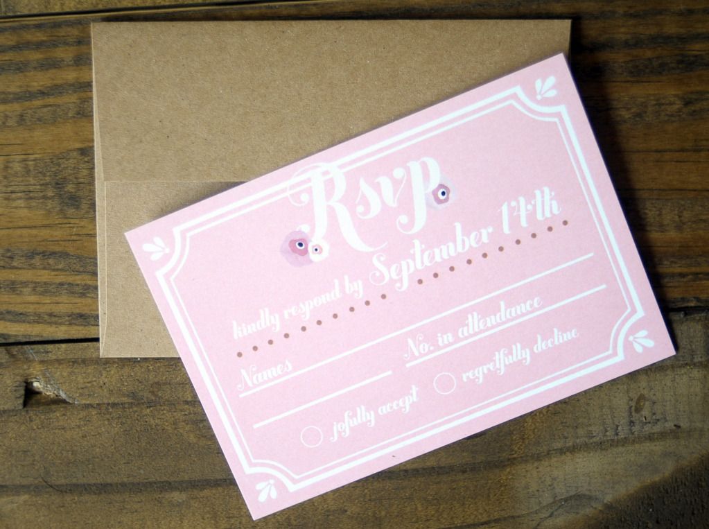 Wedding website on invitations