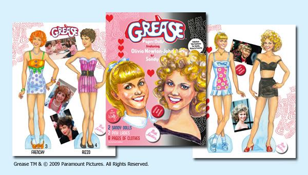 grease paper doll