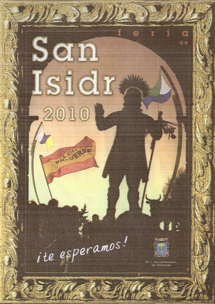 cartel,fista San Isidro