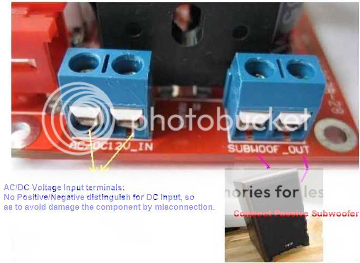 DIY Subwoofer 2.1 STA540 3 Channel power amplifier finished board