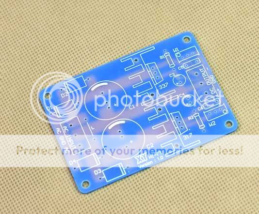 LM317 & LM337 IC based Dual Regulated Power Supply Board Kit for DIY