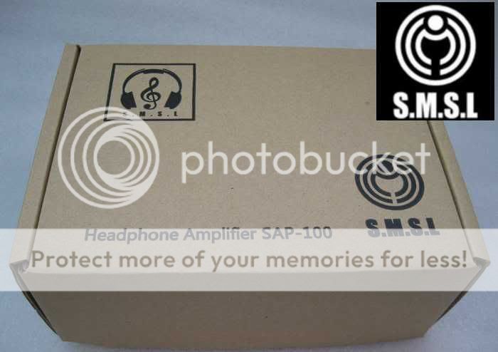   SAP 100 portable Headphone amplifier for CD/DVD//PC + power adapter