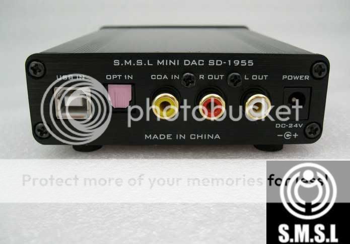   SD 1955 DIR9001 AD1955 mini USB DAC Optical /coaxial/USB input  