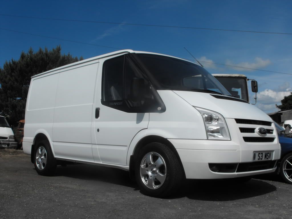 ford transit white