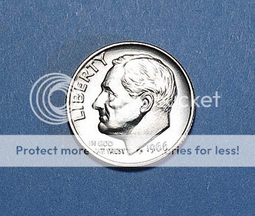 1966 SPECIAL MINT SET ROOSEVELT DIME     