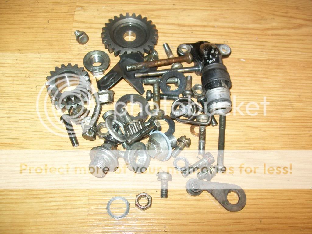 1988 YAMAHA YZ80 YZ 80 HARDWARE PARTS  