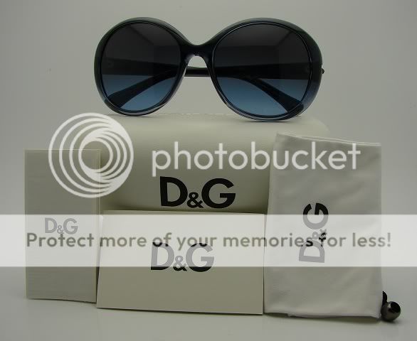 Authentic D&G Dolce&Gabbana Blue Sunglass 8085   17868F *NEW*  