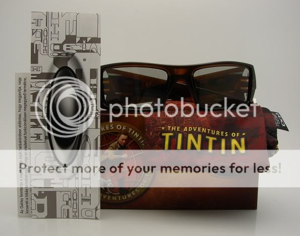   Gascan Limited Edition Tintin 3D Sunglass 009143 05 *NEW*  